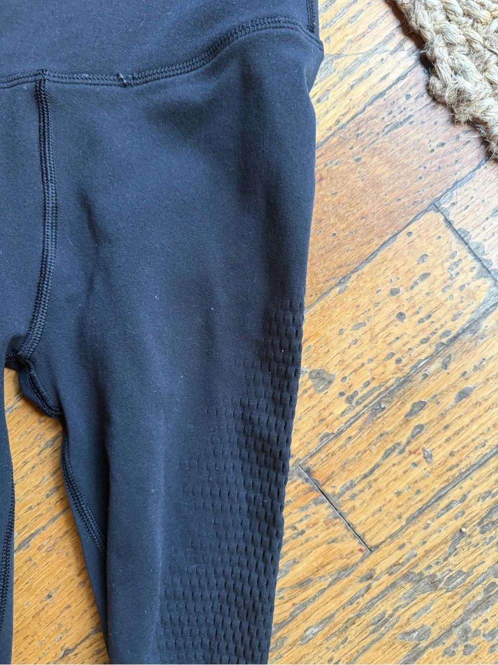 Lululemon Women’s  Black High-Waist Seamless Active Leggings Sz: 2